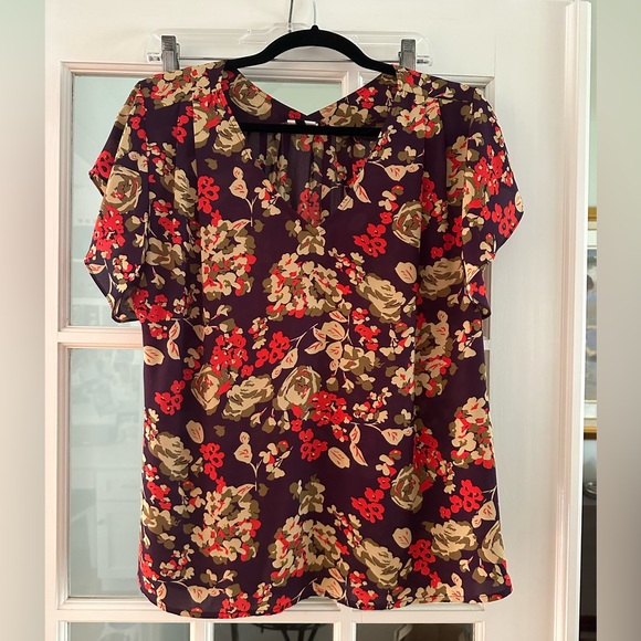 Cabi A La Mode short sleeve blouse-like new size s - Picture 3 of 6